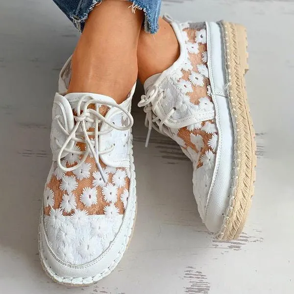 Karol® | Orthopedic Embroidered Sneakers