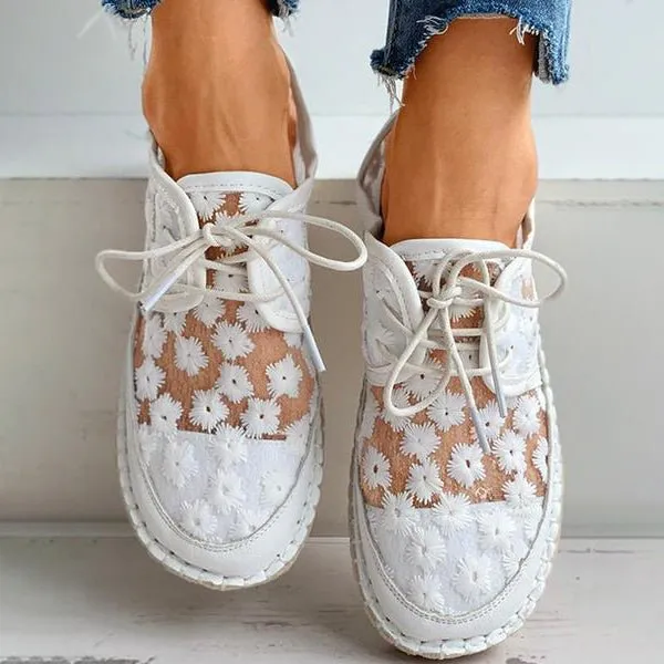 Karol® | Orthopedic Embroidered Sneakers