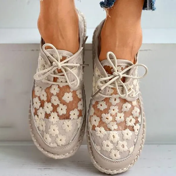 Karol® | Orthopedic Embroidered Sneakers