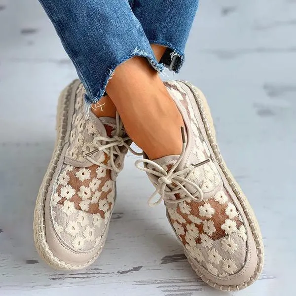 Karol® | Orthopedic Embroidered Sneakers