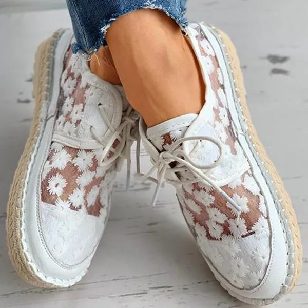 Karol® | Orthopedic Embroidered Sneakers