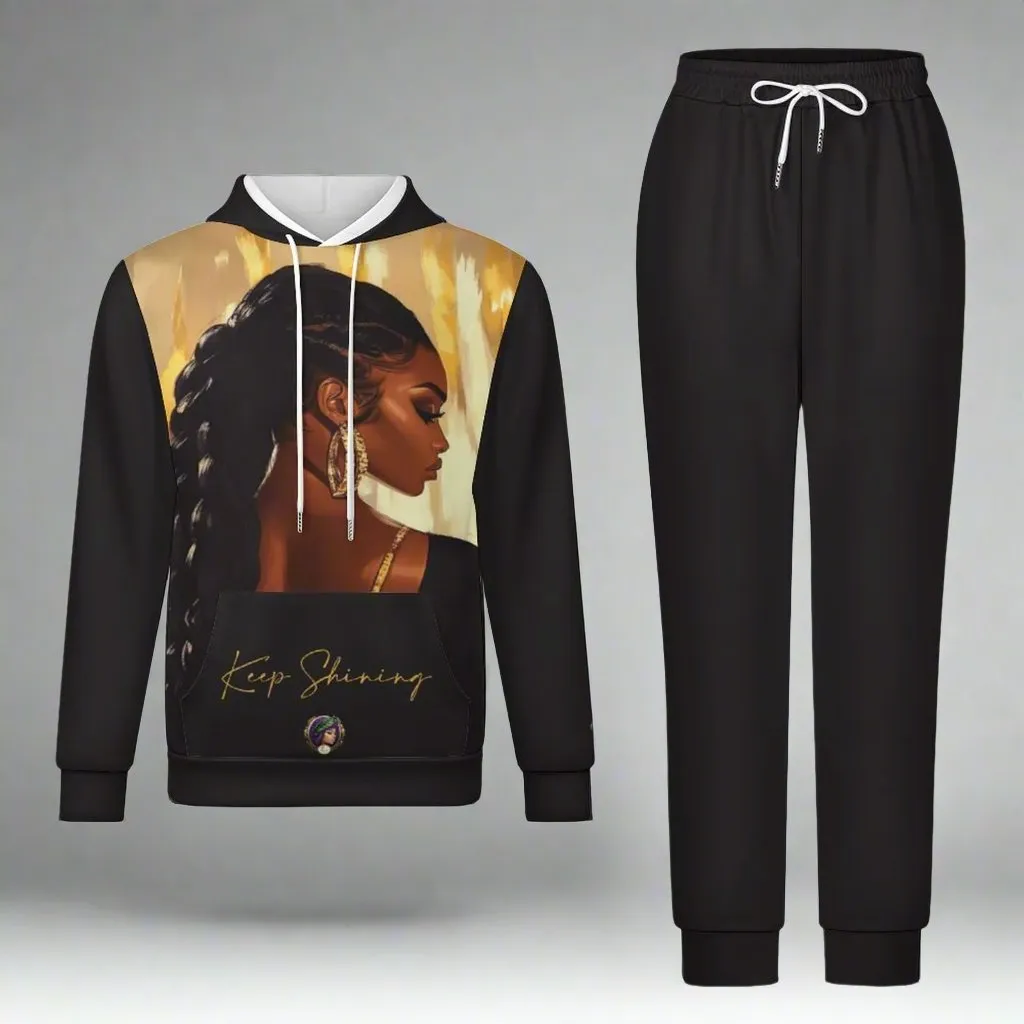 Keep Shining Hoodie Set