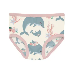 KicKee Pants Underwear - Natural Dolphins