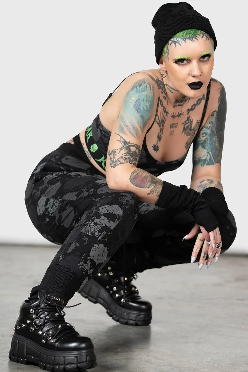 Killstar Tzompantli Joggers - Black