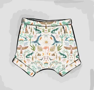Kingdoms Cuffed Shorts