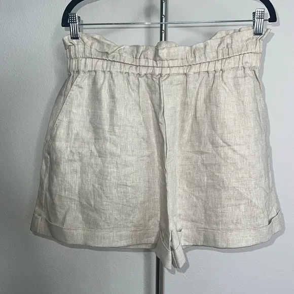 L’Academie Los Angeles Linen Shorts