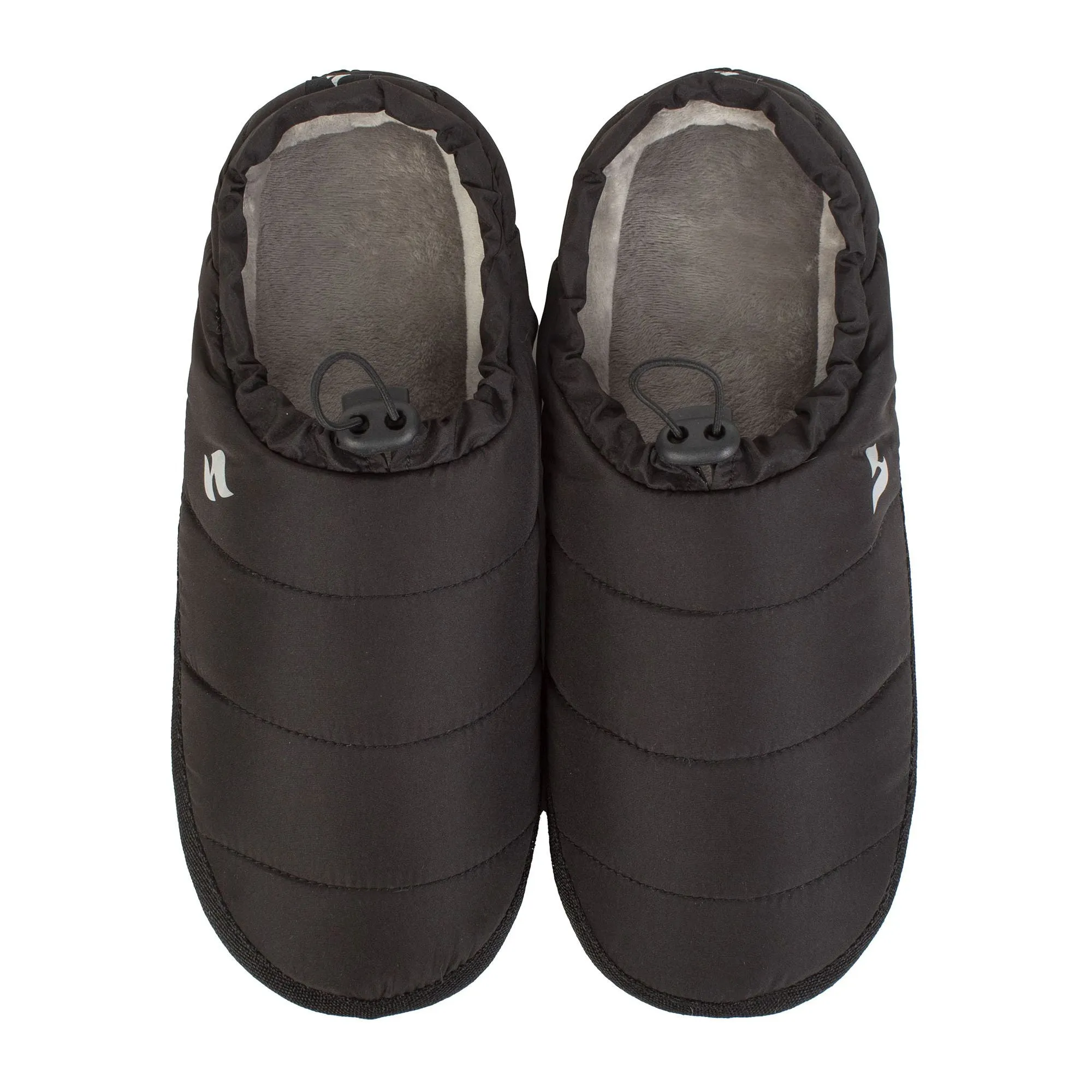 Ladies Cosy Winter Drawstring Slippers