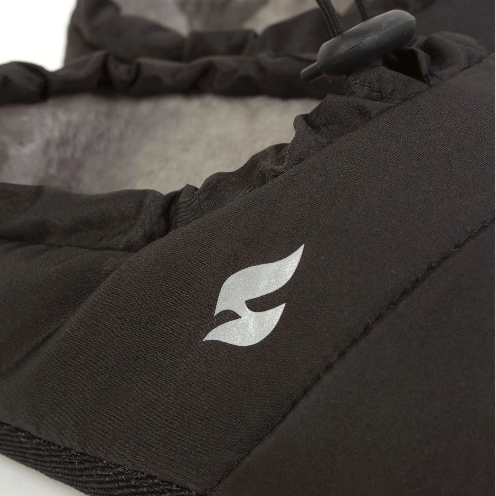 Ladies Cosy Winter Drawstring Slippers