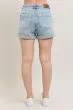 Lana High Waist Cuff Jogger Shorts