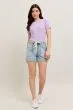 Lana High Waist Cuff Jogger Shorts