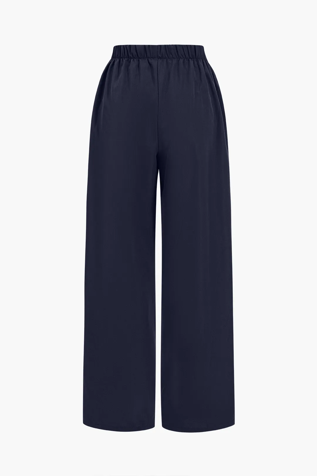 Lavinia - Trendy Bow Detail Patchwork Woman's Trousers