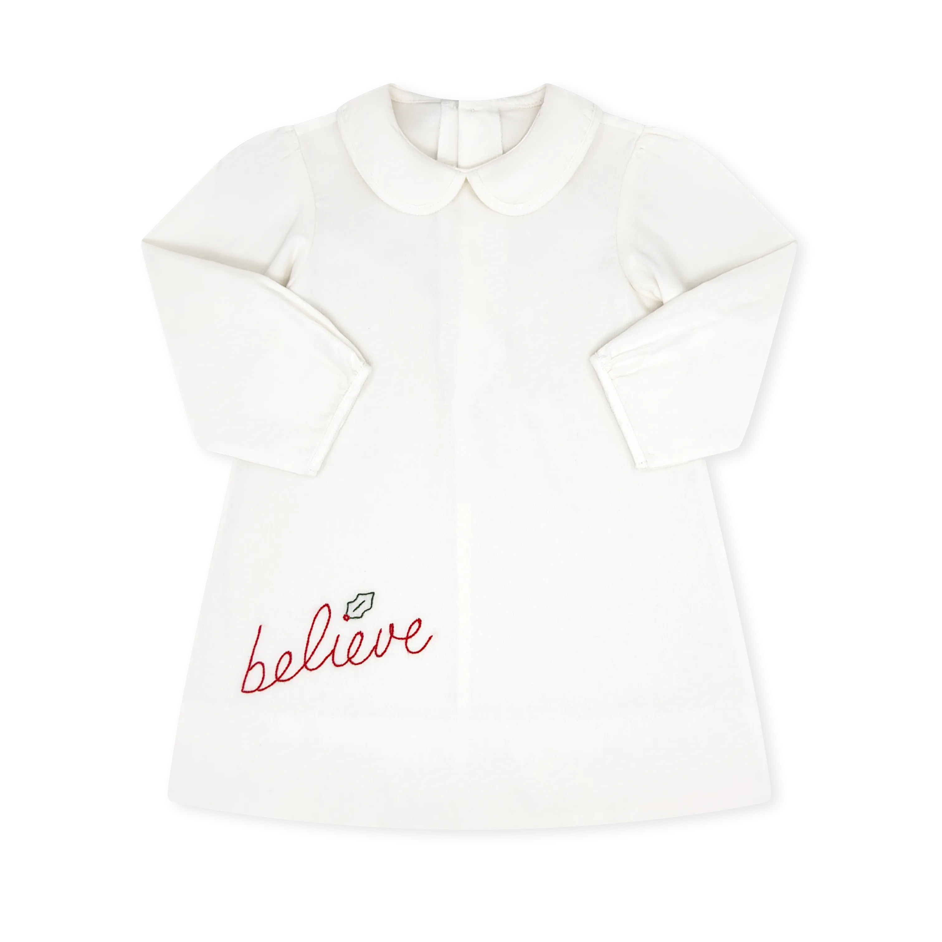 Legacy Dress Long Sleeve - Dreamy White Cord, Believe