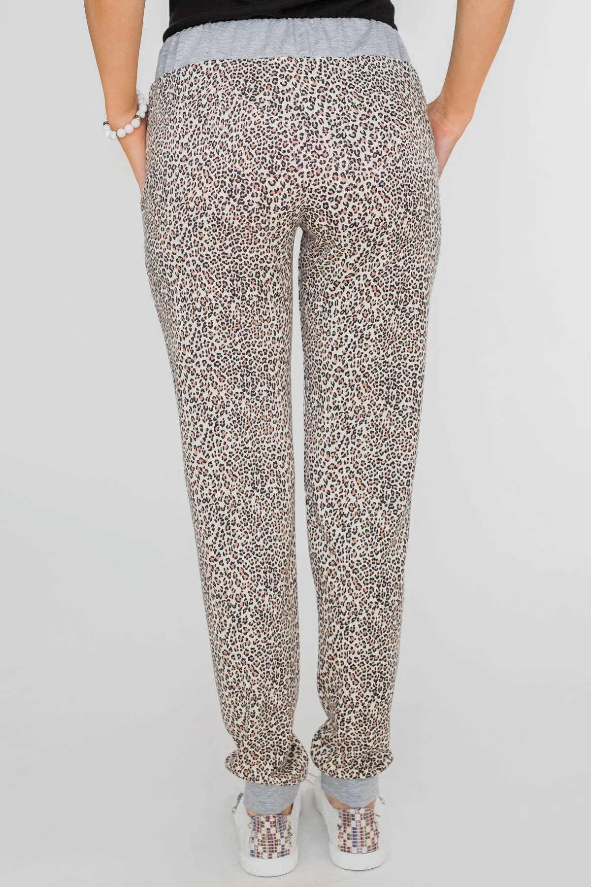 Leopard Print Joggers