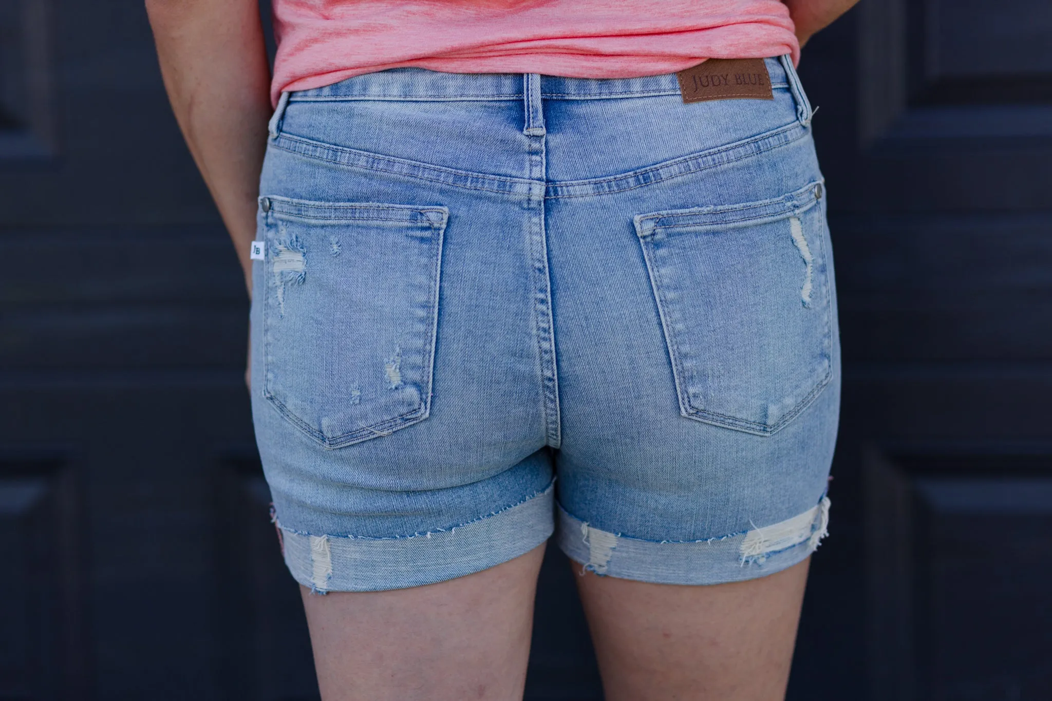 Libby Wash Judy Blue Tummy Control Shorts