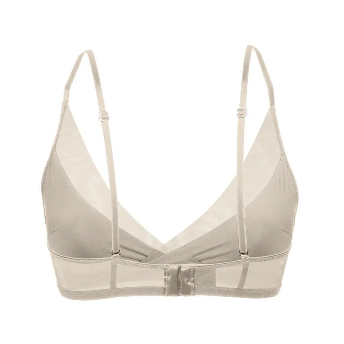 Light Weight Bra in coconut cream von Moya Kala