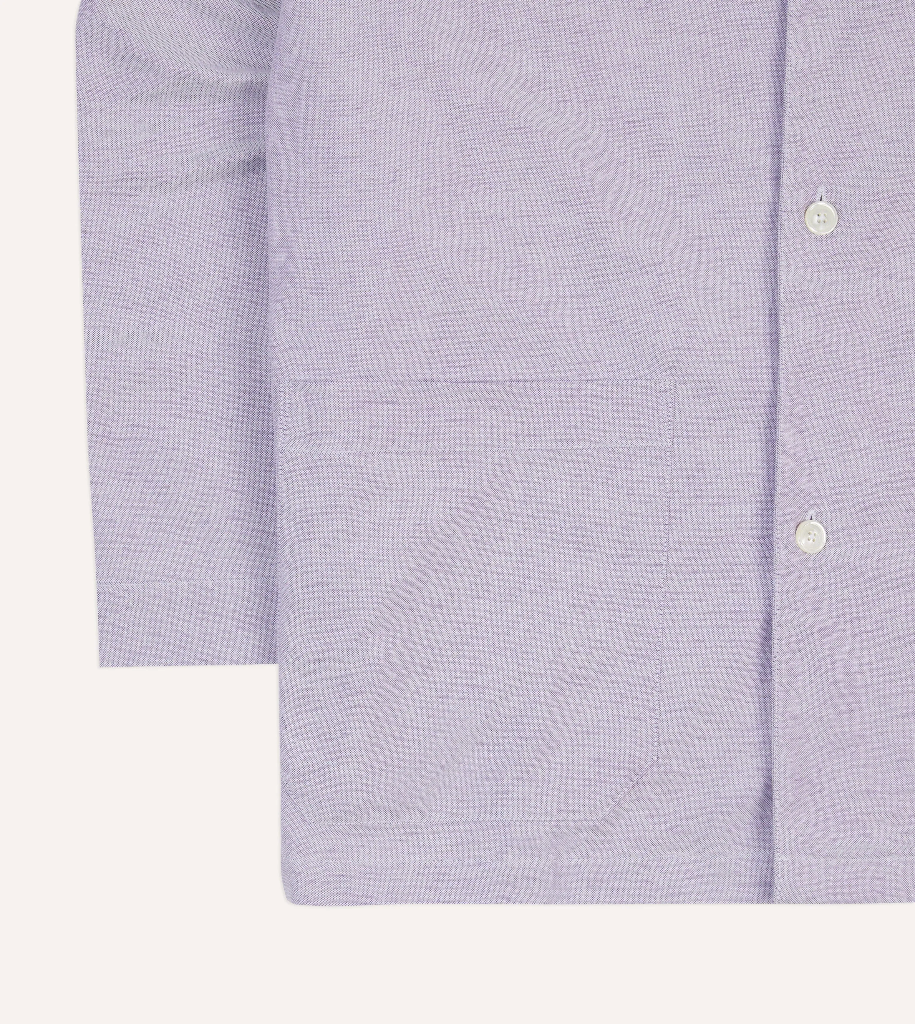 Lilac Oxford Cotton Pyjama Set