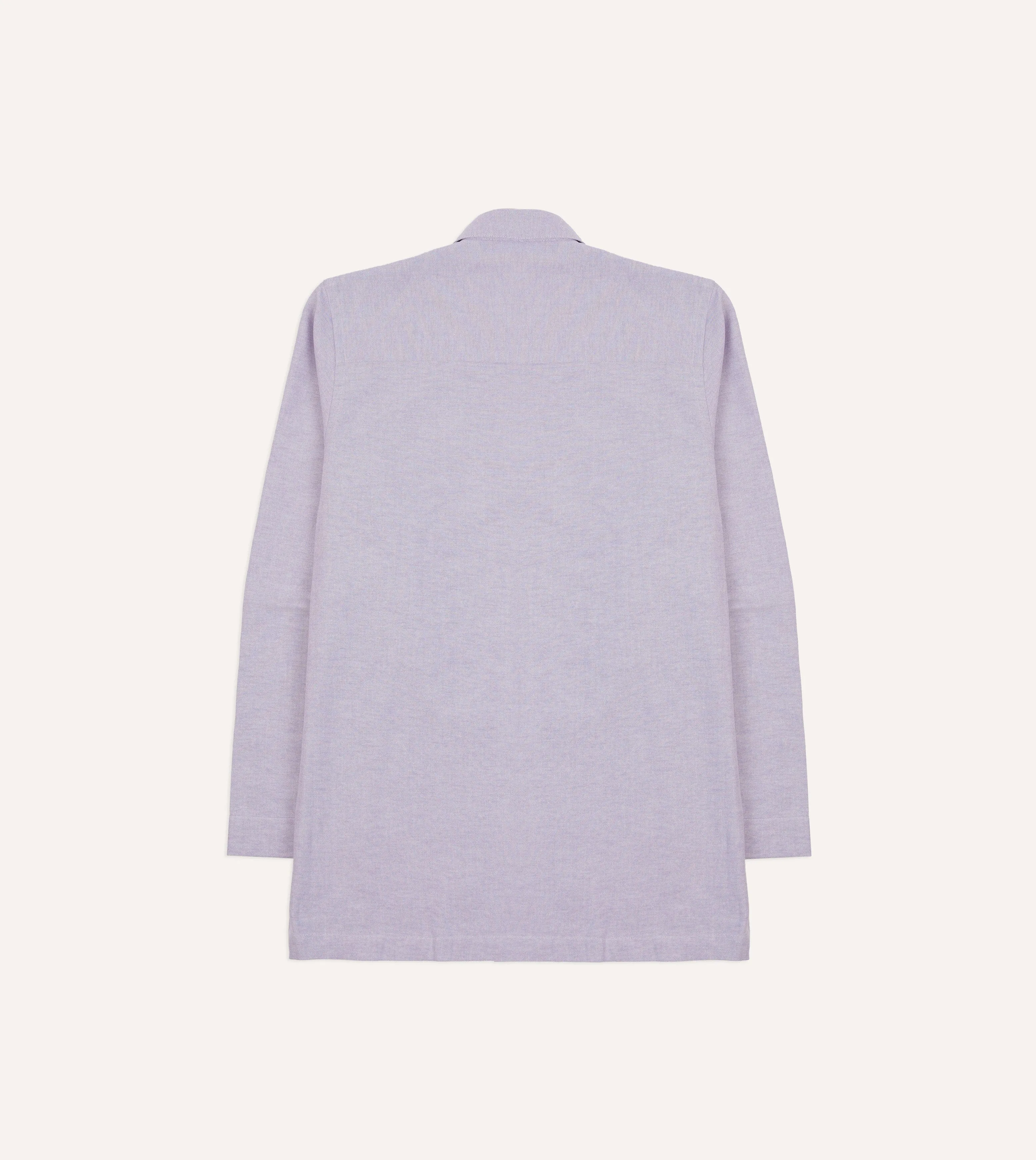 Lilac Oxford Cotton Pyjama Set