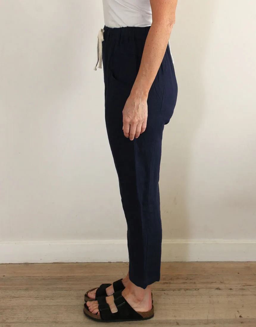 Little Lies Luxe Pants - Navy