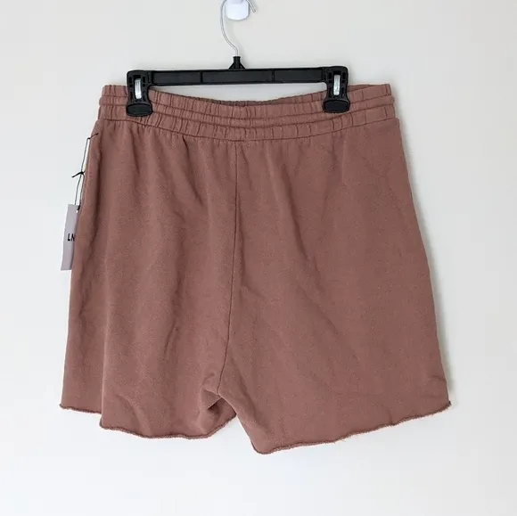 LNA Revolve Clove Long Terry Drawstring Short