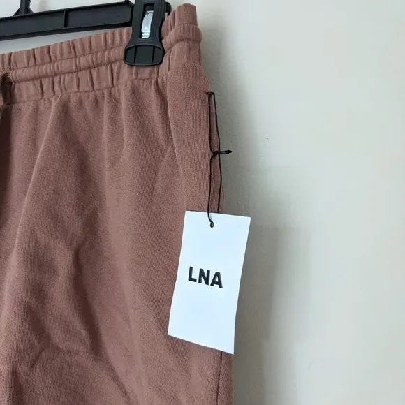 LNA Revolve Clove Long Terry Drawstring Short