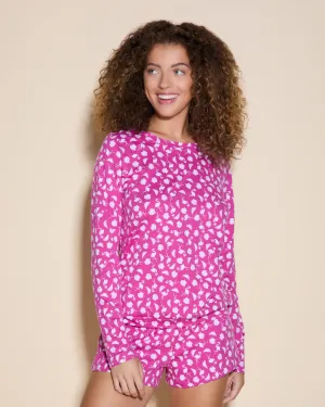 Long Sleeve Top & Boxer Lounge Set
