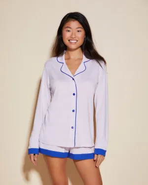 Long Sleeve Top & Boxer Pajama Set
