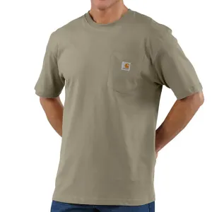 Loose Fit Heavyweight Short-Sleeve Pocket T-Shirt - Desert - K87