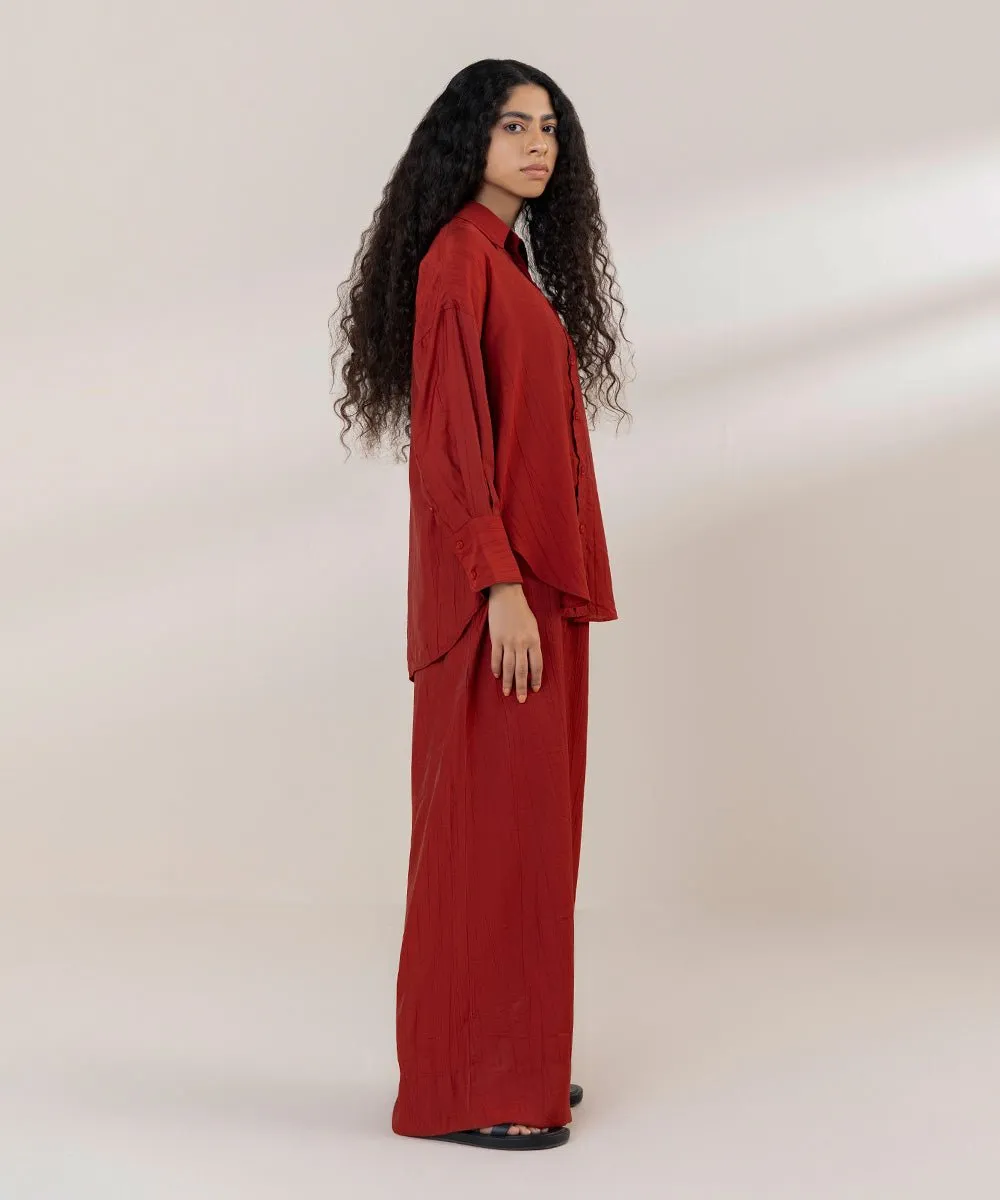 Loose-Fit Textured Shirt