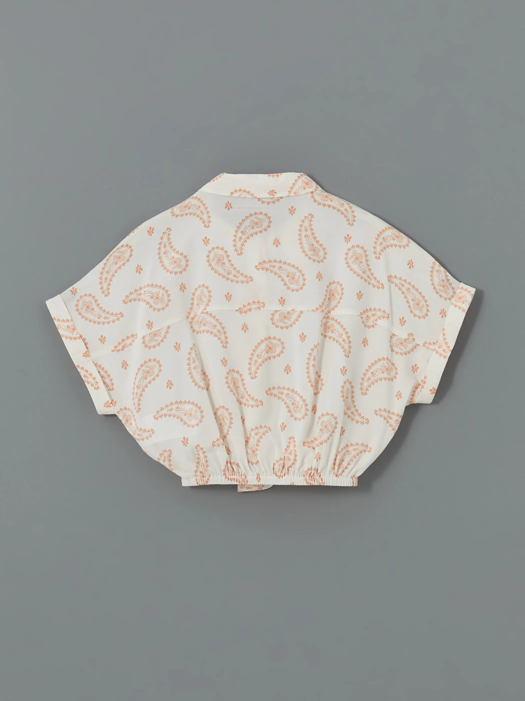 Loose Fit Viscose Girls Shirt