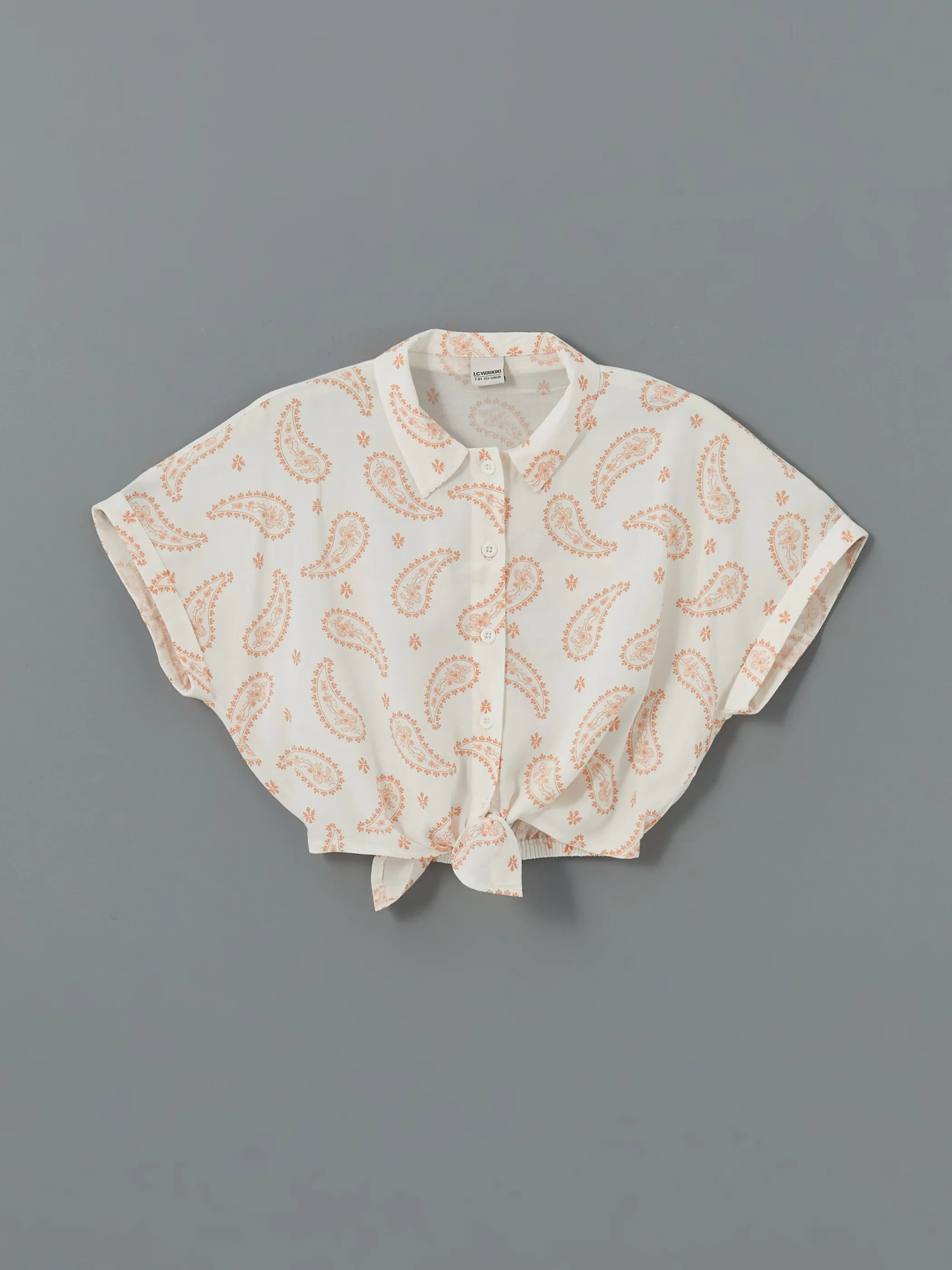 Loose Fit Viscose Girls Shirt