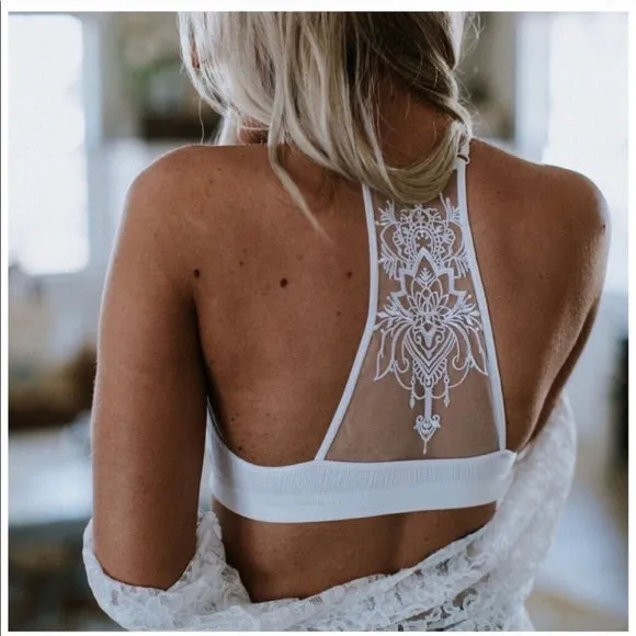 Lotus Tattoo Bralette