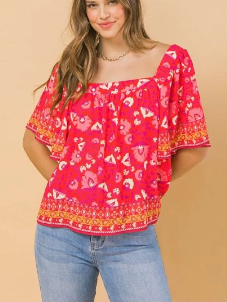 Love is in the Air Top: Poppy Mix
