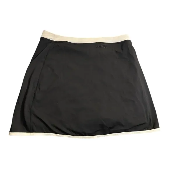 L*Space Campbell Skort in Black and Cream Size Medium