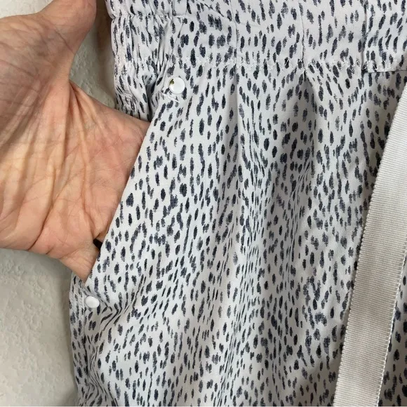Lululemon White Black Spring Breakaway Shorts Dottie Dash 4