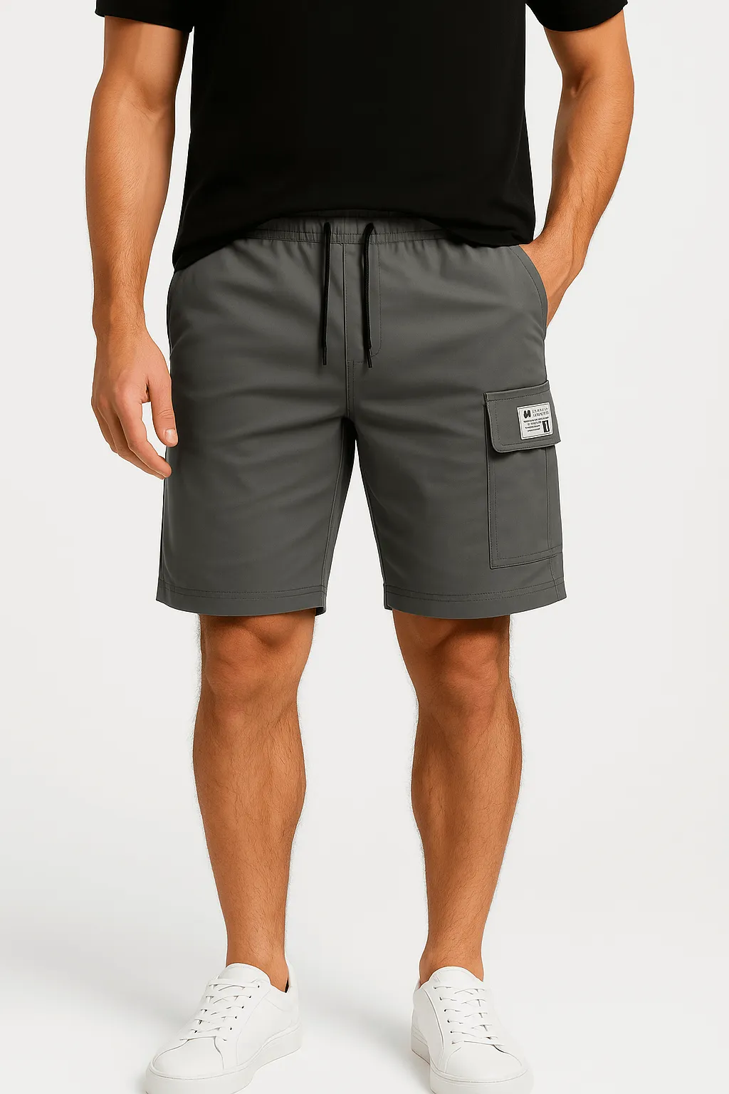 LumiNovi | Cargo Shorts Elastic Fit