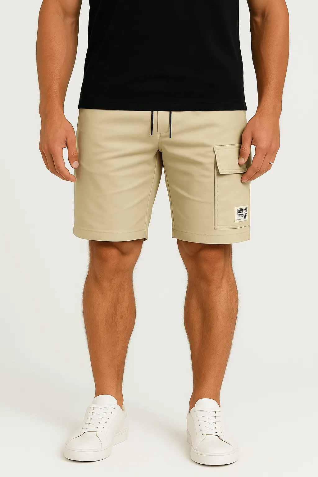 LumiNovi | Cargo Shorts Elastic Fit