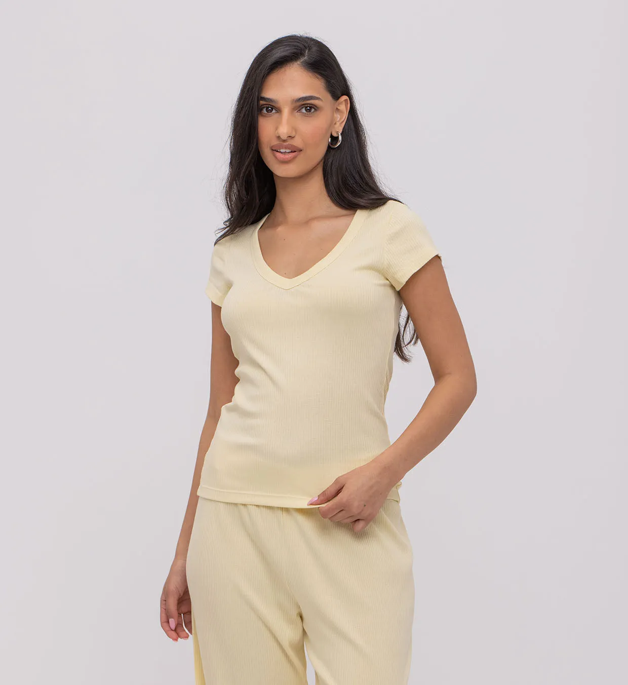 Marianne Rib Top