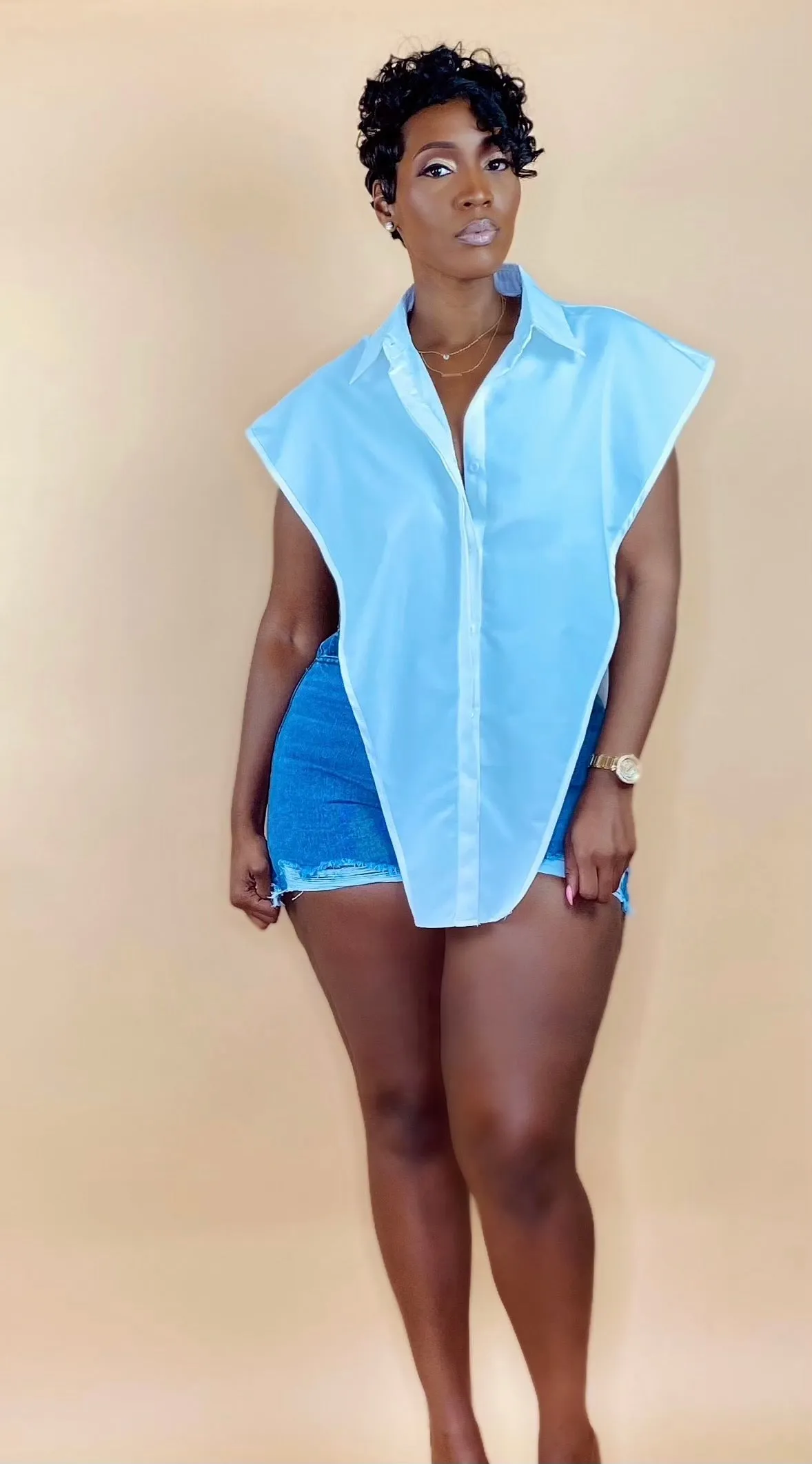 Meant To ‘Slay’ Top (White)