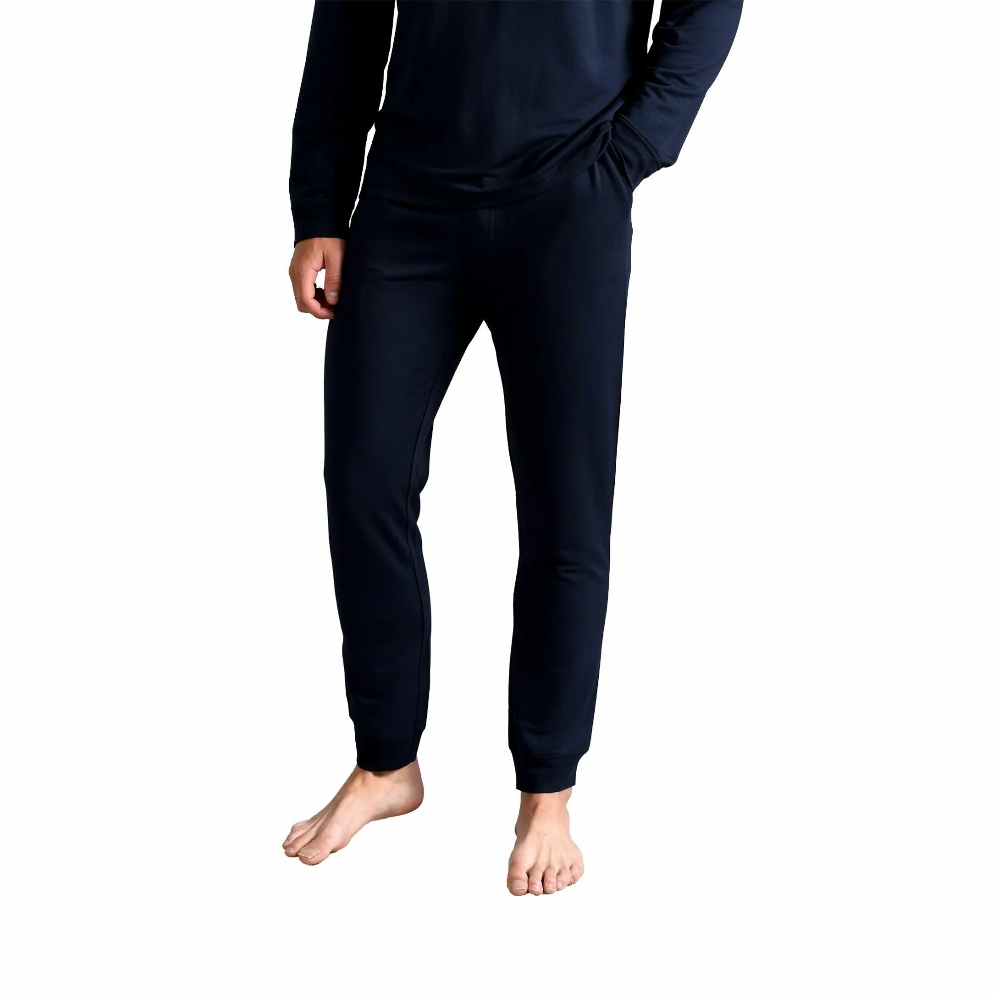 Mens Luxury Pyjama Trousers Loungewear Jogging Bottoms