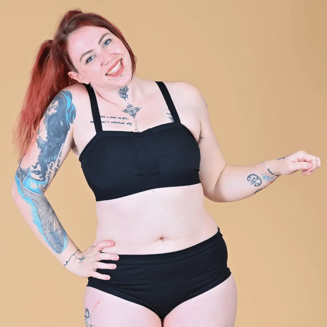 Mid Rise Briefs - Black