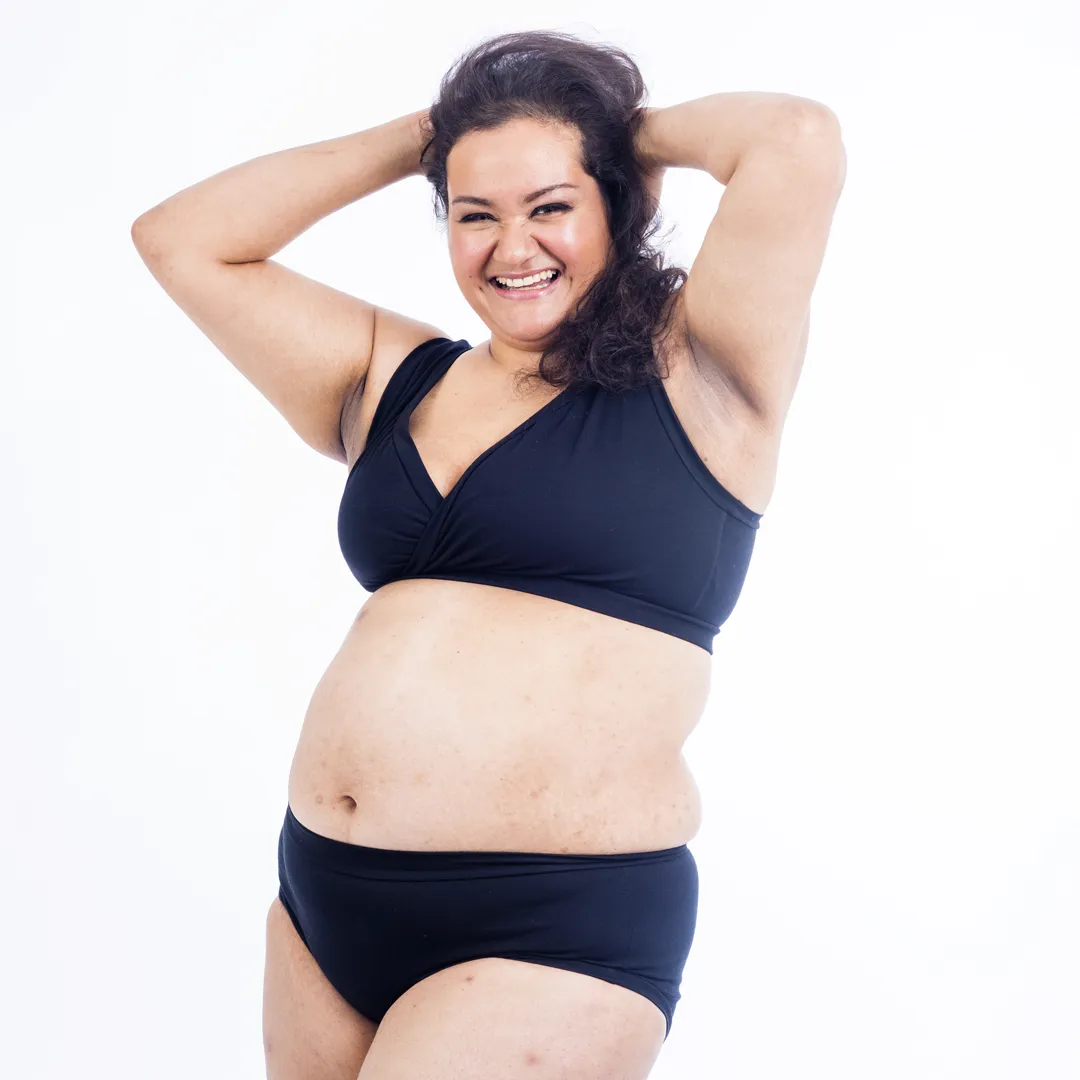 Mid Rise Briefs - Black