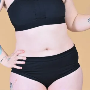 Mid Rise Briefs - Black