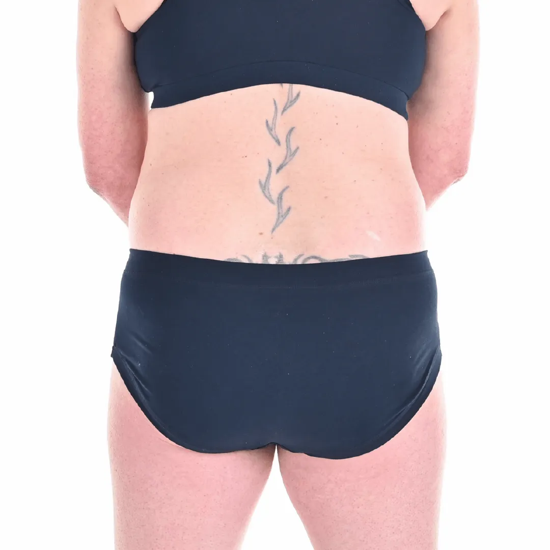Mid Rise Briefs - Navy