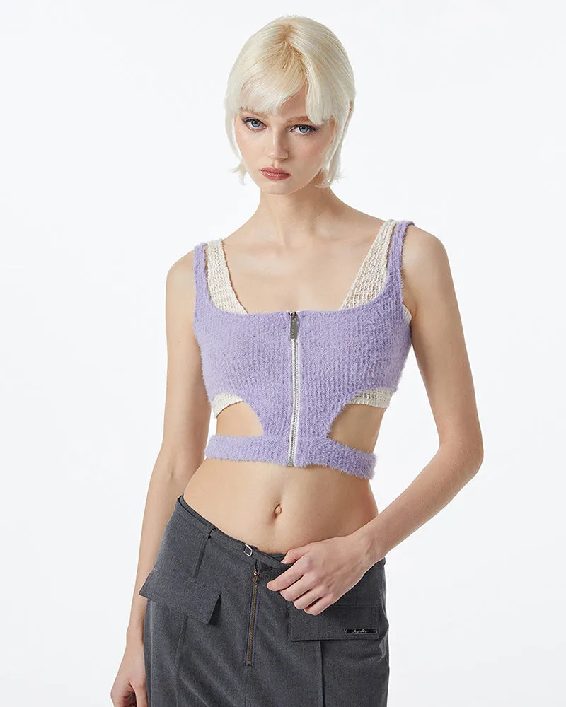 Mortal Amber Cropped Top