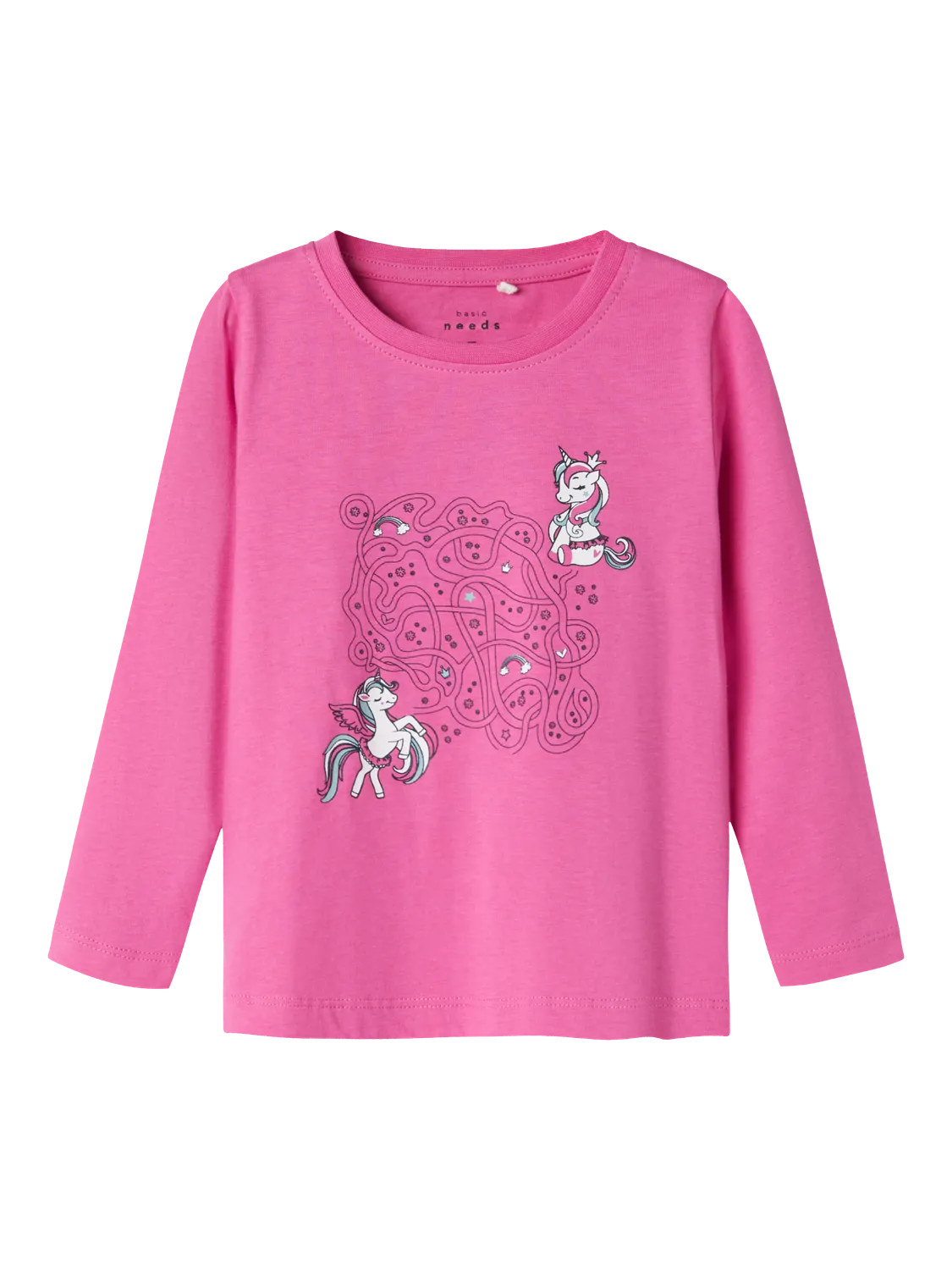 NAME IT | Mini Girl Loose Fit Long Sleeved Top