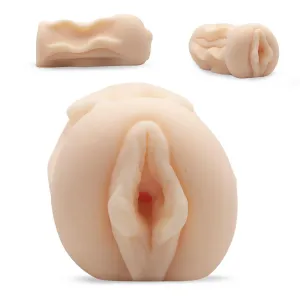 Neojoy Soft Vagina Stroker Sex Doll TPE Realistic Vagina & Ass - Flesh - 6 inch -15cm