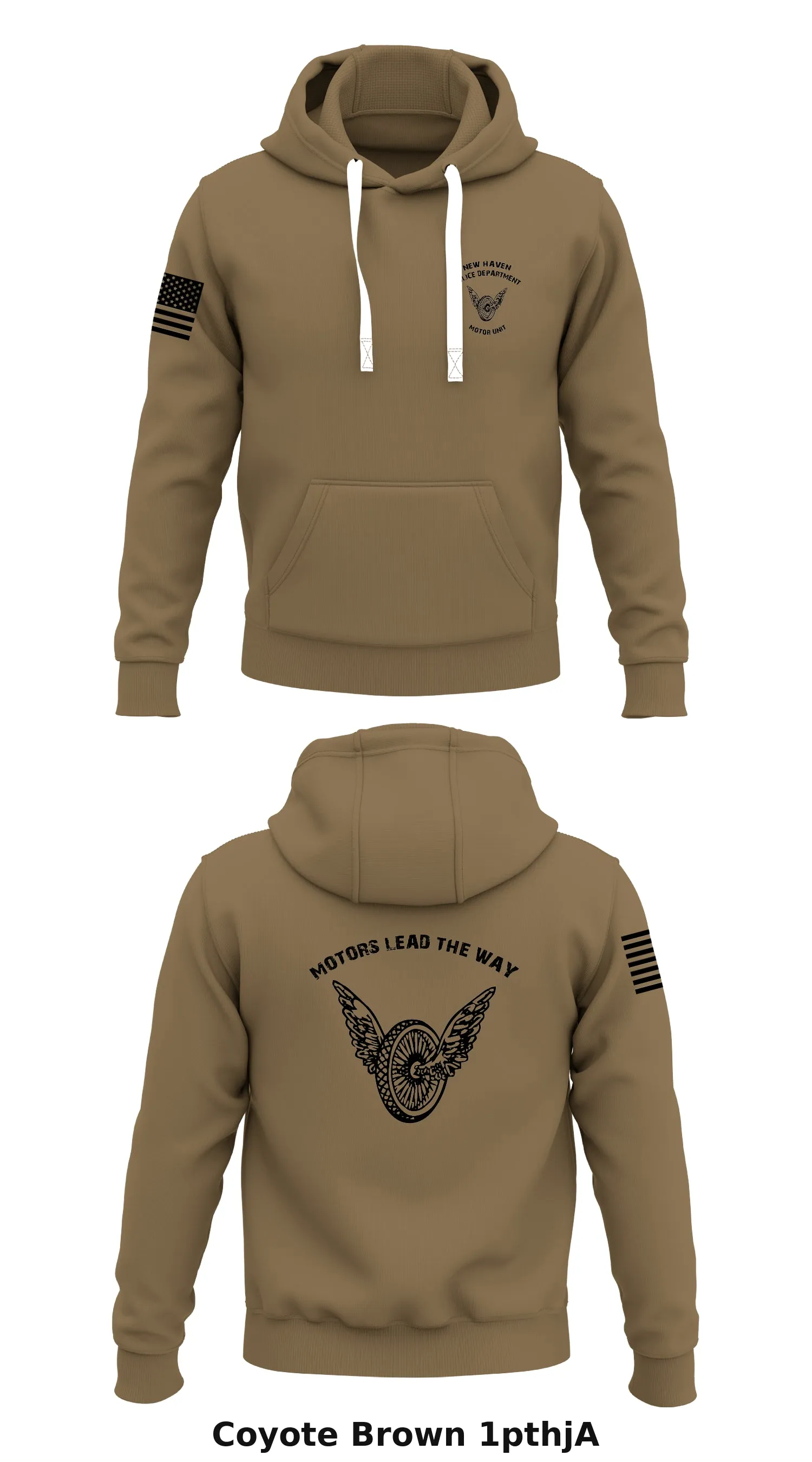 New Haven Police Motor Unit Store 1  Core Men's Hooded Performance Sweatshirt - 1pthjA