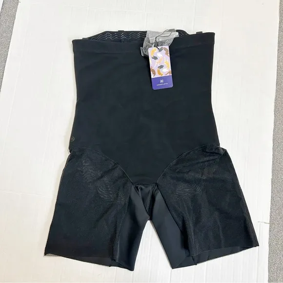 New Honeylove SuperPower Short Shapewear Size XL Black Vamp NWT Smoothing Sculpt