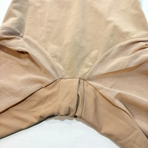 NEW Honeylove SuperPower Shorts Sand Nude/Beige High Waist Shapewear