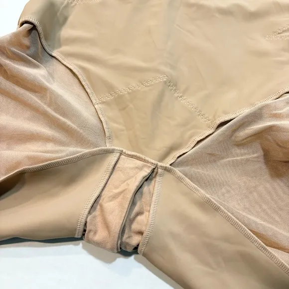 NEW Honeylove SuperPower Shorts Sand Nude/Beige High Waist Shapewear